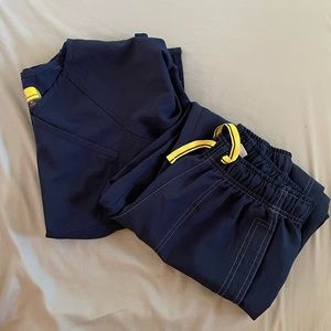 Navy Scrub Set
